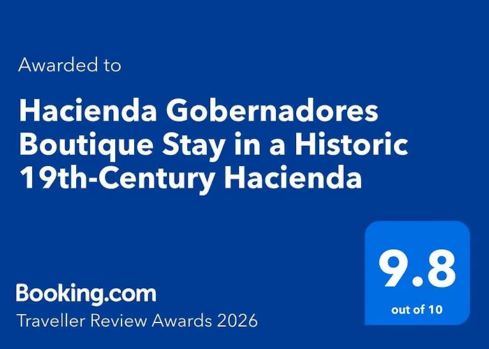 Hotel Hacienda Gobernadores Boutique In A Historic 19th-century Hacienda 3*